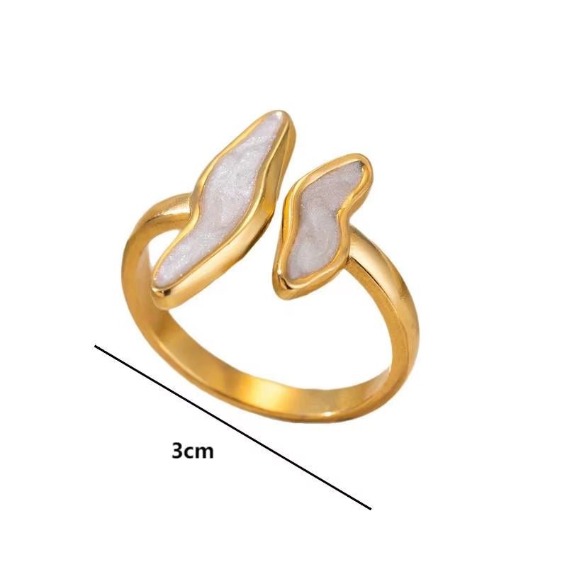 Women’s Stainless Steel Open Ring