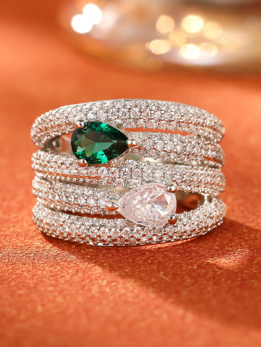 ✨ Elegant Cubic Zirconia Ring ✨